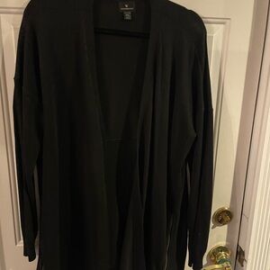Worthington Classic Black Cardigan XXL